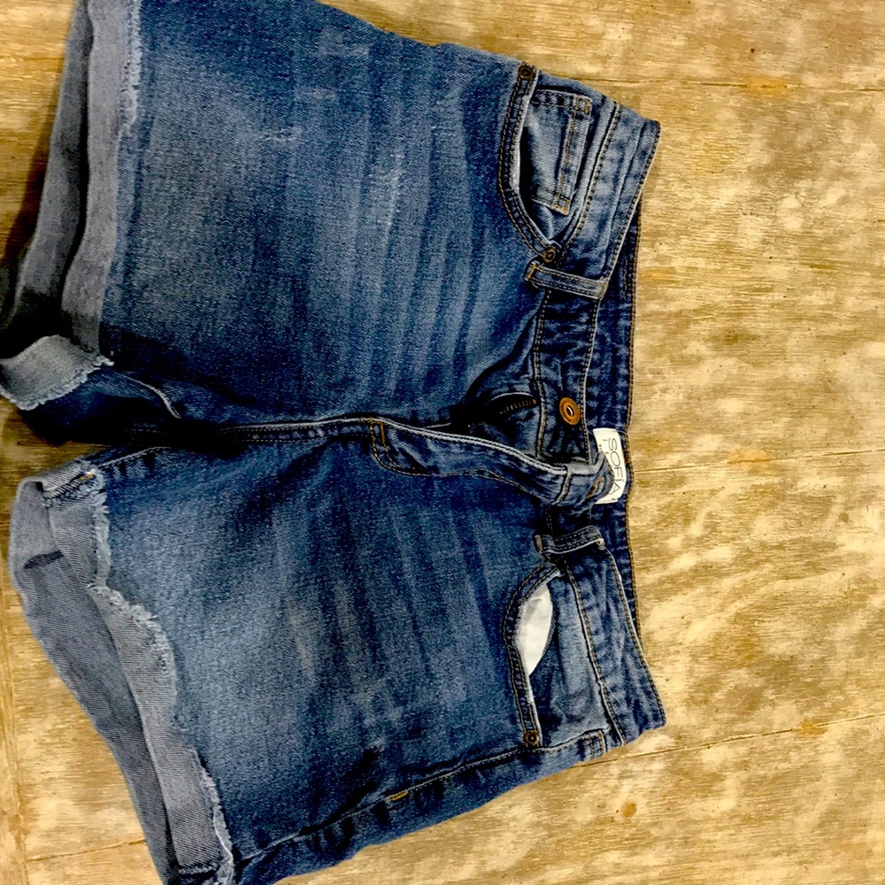 High waist shorts